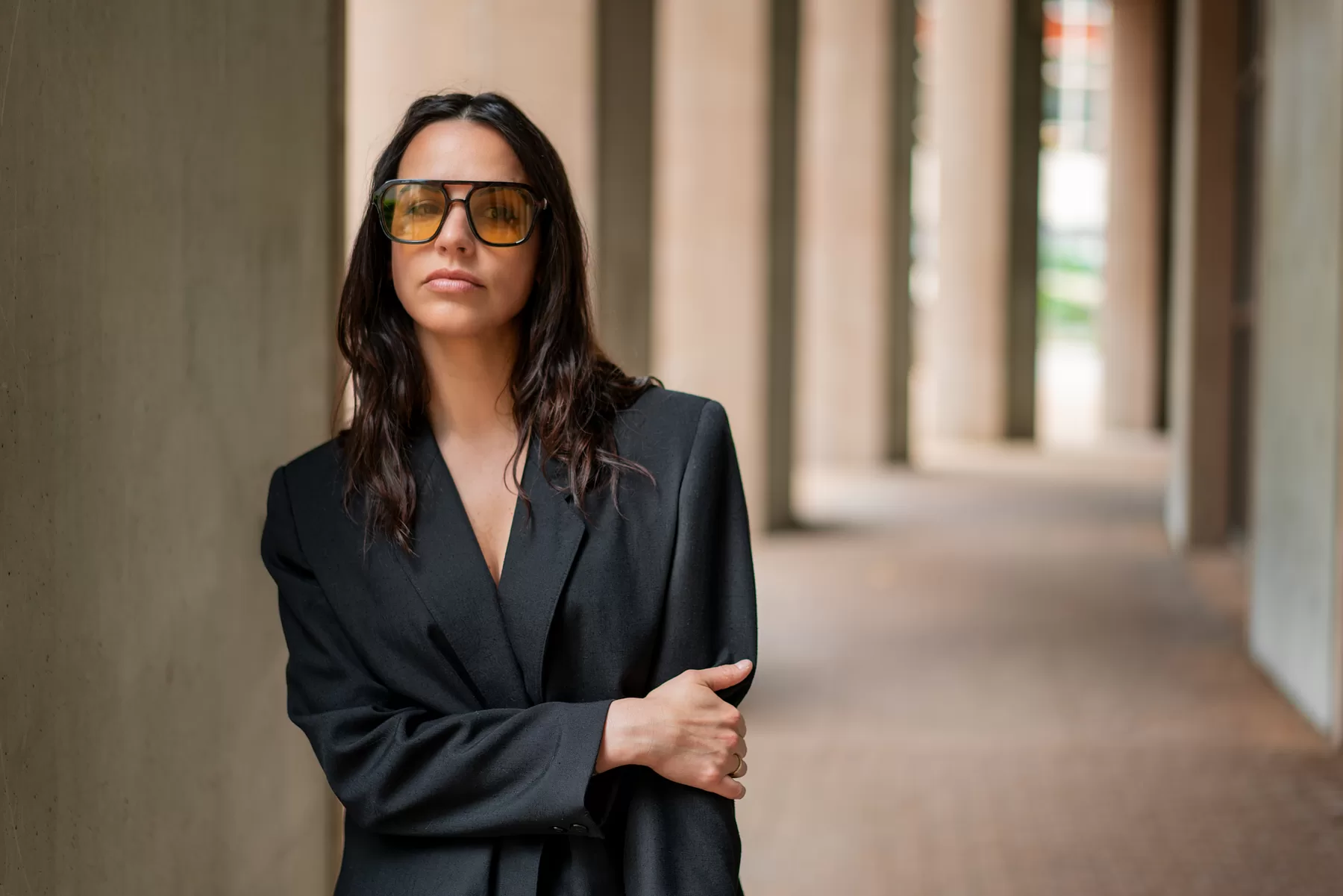 Environmental actor portrait of Kara Crabb in Vancouver